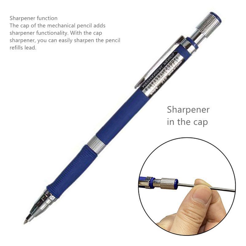 20mm Mechanical Pencil Set 2B Automatic With Color