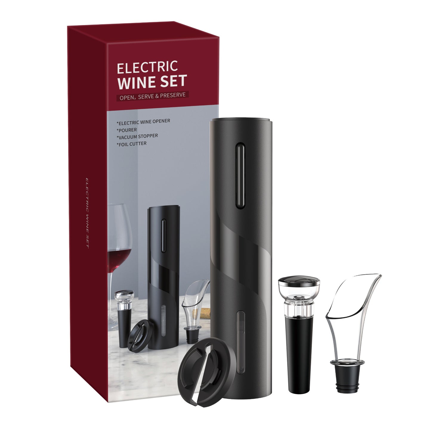 Rechargeable electric wine opener